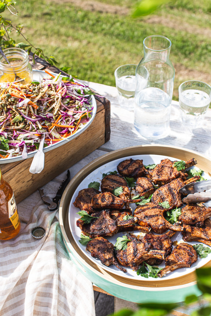 Easter lunch feast
