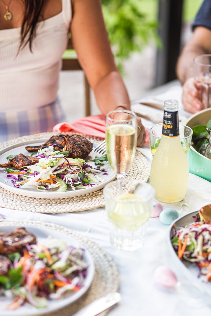 Easter cocktail lunch
